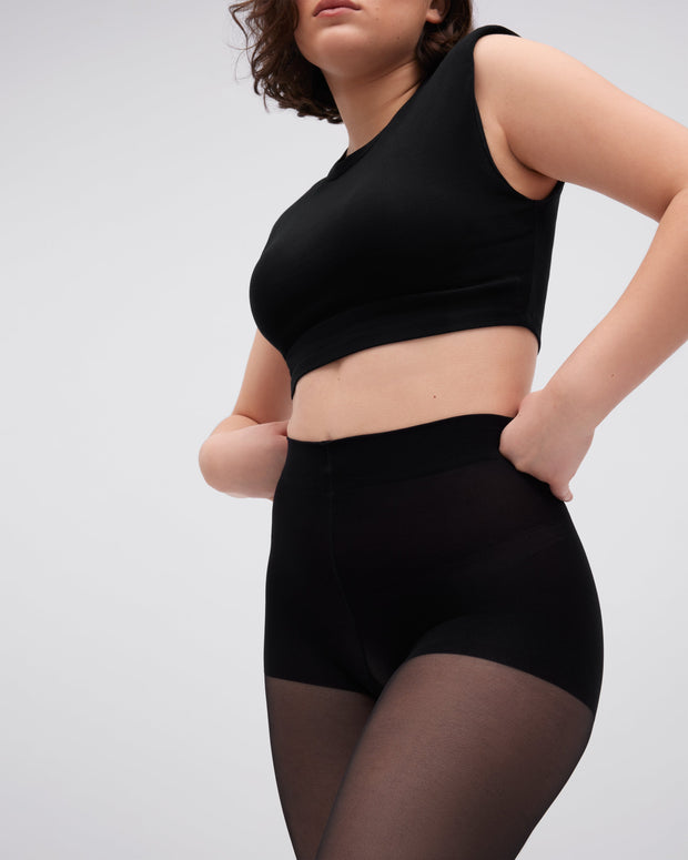 Classic Control Top Super-Sheer Rip-Resist Tights