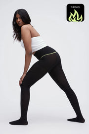 Thermal Semi-Opaque Rip-Resist Tights