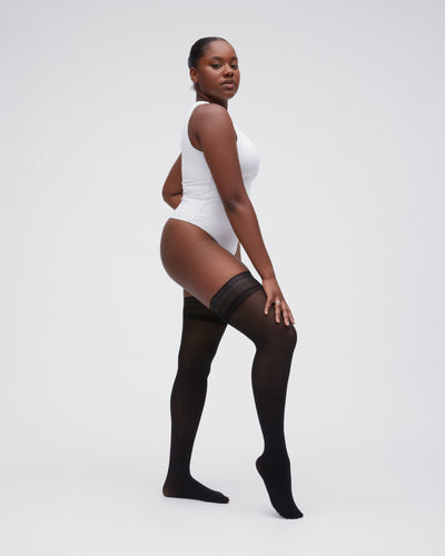 Cuisses transparentes résistantes aux déchirures