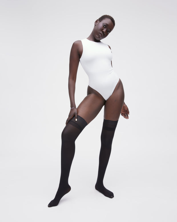 Cuisses transparentes résistantes aux déchirures